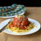 Spaghetti With Giant Meatballs