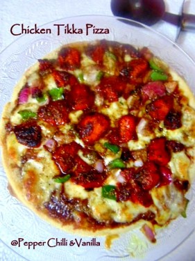 Chicken Tikka Pizza