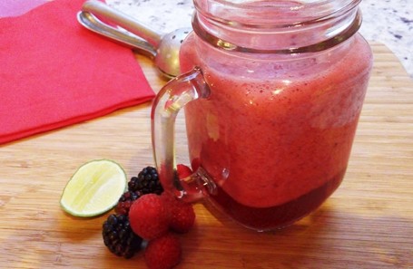 Batido De Frutos Rojos 