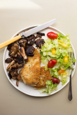 Champignons Schnitzel