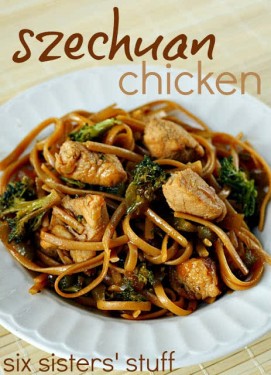 Schezwan Chicken Noodles