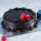 Layered Chocolate Truffle Cake Eggless