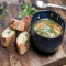 Classic Chicken Soup, Garlic Bread Veggies Combo