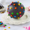 Dark Chocolate Pinata Full Round Dome Cake