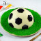 Football Theme Half Round Pinata Cake