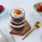 Gulab Jamun Red Velvet Jar Cake