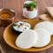 Idli-Sambhar With Coconut Chutney