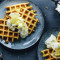 Lemon Cream Cheese Waffles