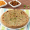 Aloo Onion Paratha With Curd