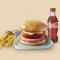 Aloo Tikki Burger Regular Fries Coke 250 Ml