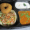 Uttapam Medu Wada Combo (Mini Uttapam Medu Wada Sambhar Coconute Chutney) (2 Pcs)