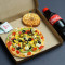 Cloud 9 Pizza 7 Garlic Bread Coke (300 Ml)