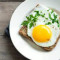 Half Fry Bread With Two Egg Bread (2 Pcs)