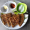 Aloo Onion Mix Paratha (2 Pcs) Curd