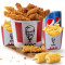 Men Uacute; Bucket Piezas De Pollo Tiras De Pechuga Alitas Picantes Mazorcas Iexcl; Euro;