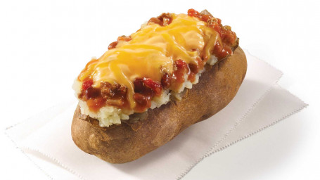 Chili Cheese Baked Potato