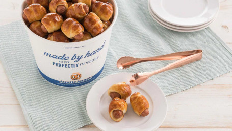 Mini Pretzel Dogs Bucket