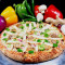 Paneer Mushroom Olive Pizza