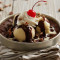 Hot Fudge Brownie Pizookie 