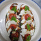 Grilled Cherry Tomato Basil Mozzarella