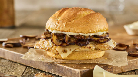 Truffle Mushroom Swiss Grilled Chicken Sandwich