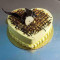 Butter Scotch Heart Shape Cake