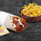 (Serves 1) Makhani-Falafel Wrap Fries Meal