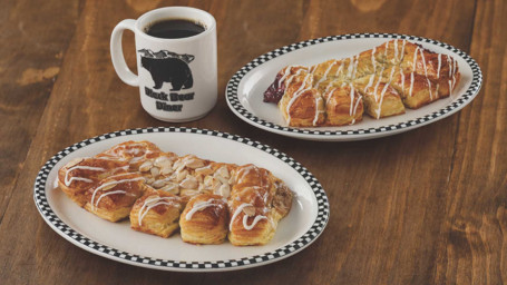 Fresh Baked Bear Claw, Blackberry Filled