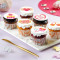 Kiss Hug Photo Cupcake Set