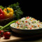 Veg Fried Rice With Sauteed Vegetable Bowl .