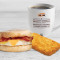 Combo Chef-D’oeuf Avec Bacon Sur Muffin Anglais English Muffin Bacon Egger Combo