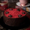 Red Velvet Truffle Cake Eggless