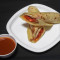 Chicken Schezwan Kathi Roll