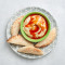 Creamy Hummus With Peri Peri Drizzle Pita