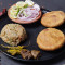 Deep Fried Litti With Chokha (Big Size Litti)