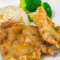 Fried Chicken Steak Rice Gǎng Shì Zhà Jī Bā Fàn