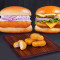 Combo Of Crispy Chicken Burger And Mexican Cheese Chicken Burger With Free Nuggets