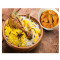 Hyderabadi Chicken Biryani With Leg Piece+ Raita Free Chicken Korma