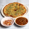 Aloo Methi Kulcha Naan With Channe (Per Pc)