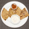 Combo Of 2 Aalu Pyaaj Parantha With Curd