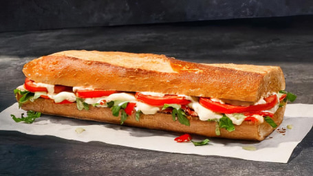 New Green Goddess Caprese Melt - Toasted Baguette