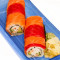 Rainbow Roll Salmon, Tuna 10Pc