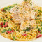 Lunch Cacio E Pepe Pasta With Chicken