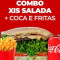 X Salada Refri Lata 350Ml Fritas Fora Do Lanche