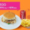 Combo: 1 X-Egg 1 Fritas 150G 1 Refri Lata 350Ml