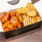 Boneless Sweet And Spicy Chicken With Waffle Chips