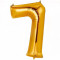 35 ' ' Gold Number (7) Balloon