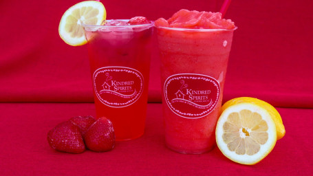 Fresh Strawberry Lemonade Slushie