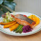 Sān Wén Yú Bā Zǎo Cān Salmon Steak Breakfast