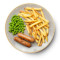 Kids' Sausage And Chips